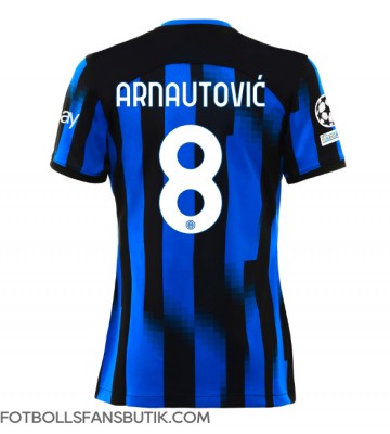 Inter Milan Marko Arnautovic #8 Replika Hemmatröja Damer 2023-24 Kortärmad